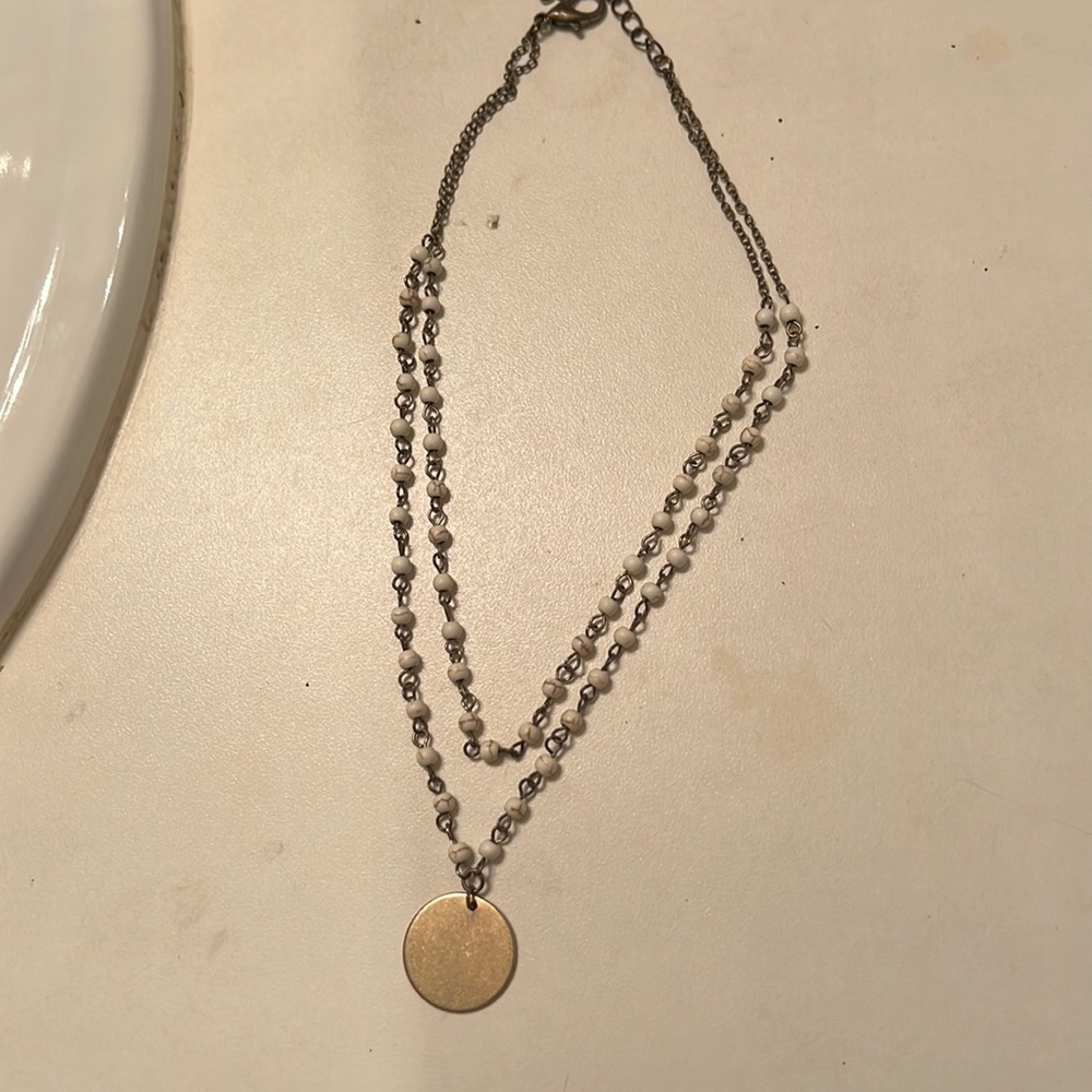 Layered necklace